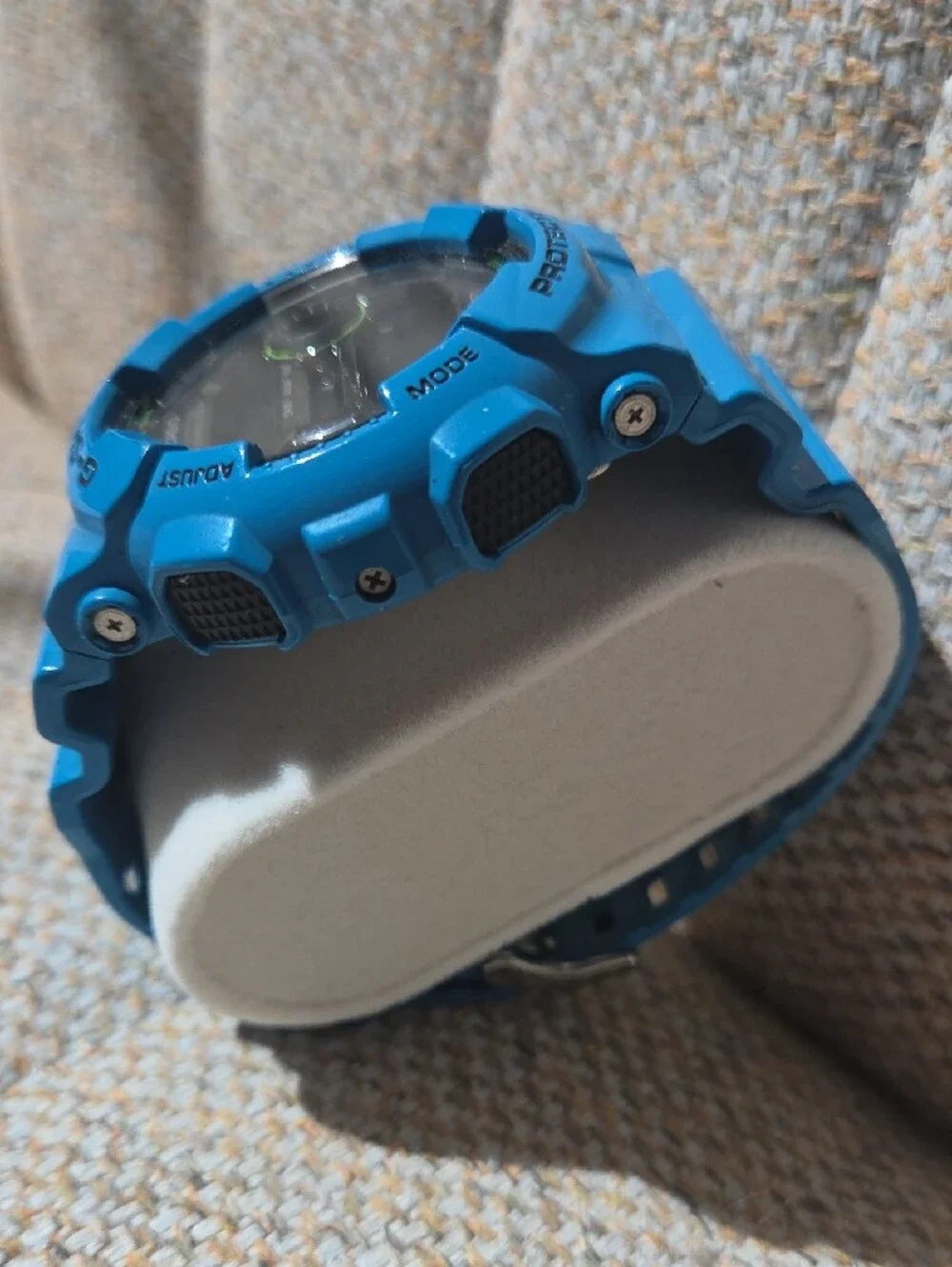 Casio G-Shock Bright Blue Digital Sport Watch - Rare